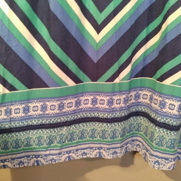 Luxology Chevron Print Spaghetti Strap Dress - Picture 4 of 8